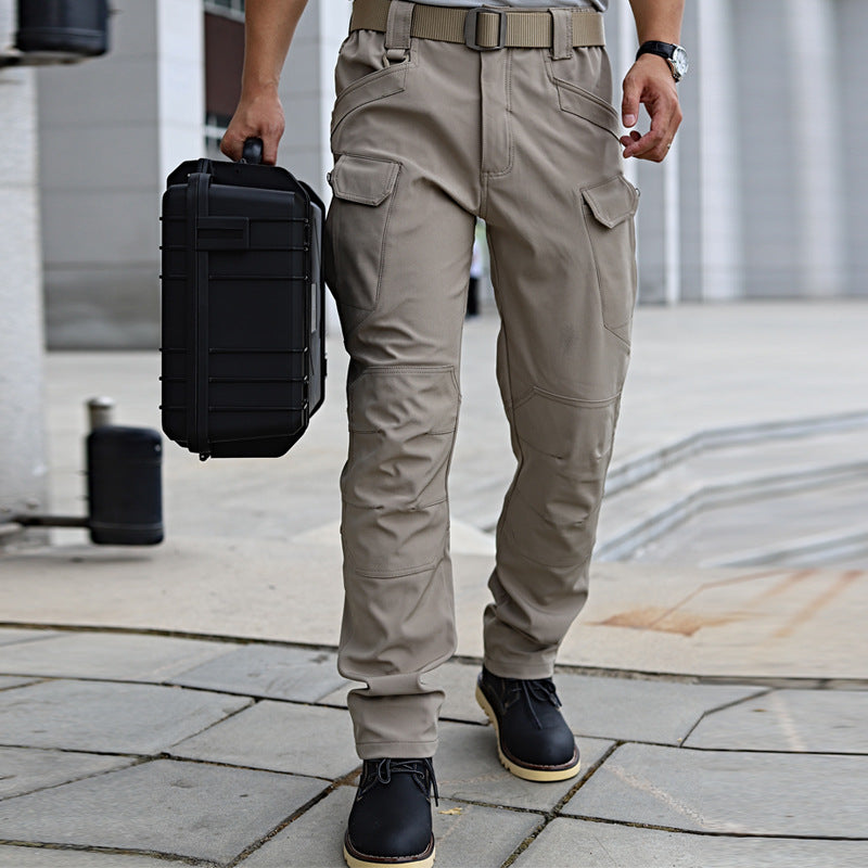 Ben™ -Stretch Bikerhose mit Holstertaschen