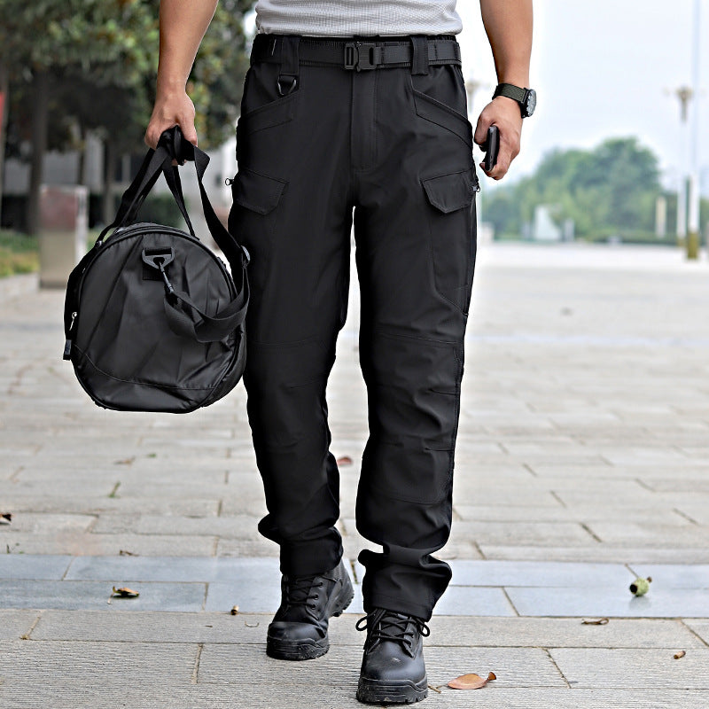 Ben™ -Stretch Bikerhose mit Holstertaschen