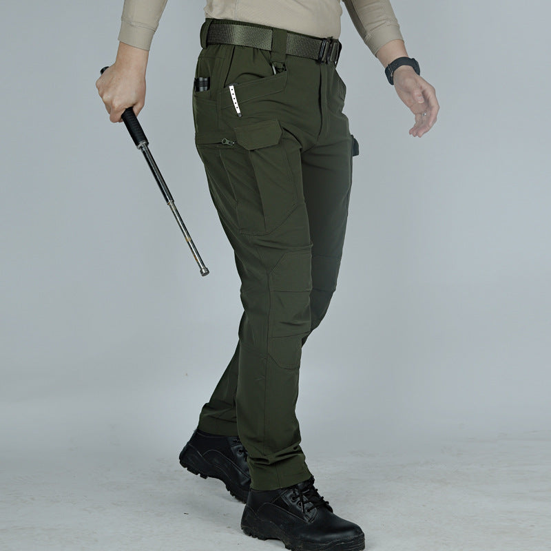 Ben™ -Stretch Bikerhose mit Holstertaschen