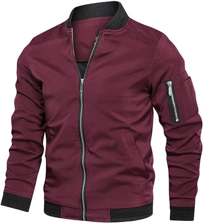 Max™ - Metallic-Bomberjacke