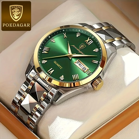 PDG Emerald Prestige – Luxuriöse Edelstahl-Herrenuhr