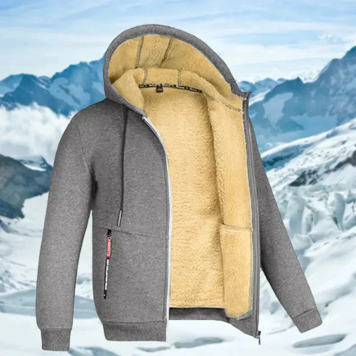 Gilben - Herren Winterjacke mit Kapuze und Fleece