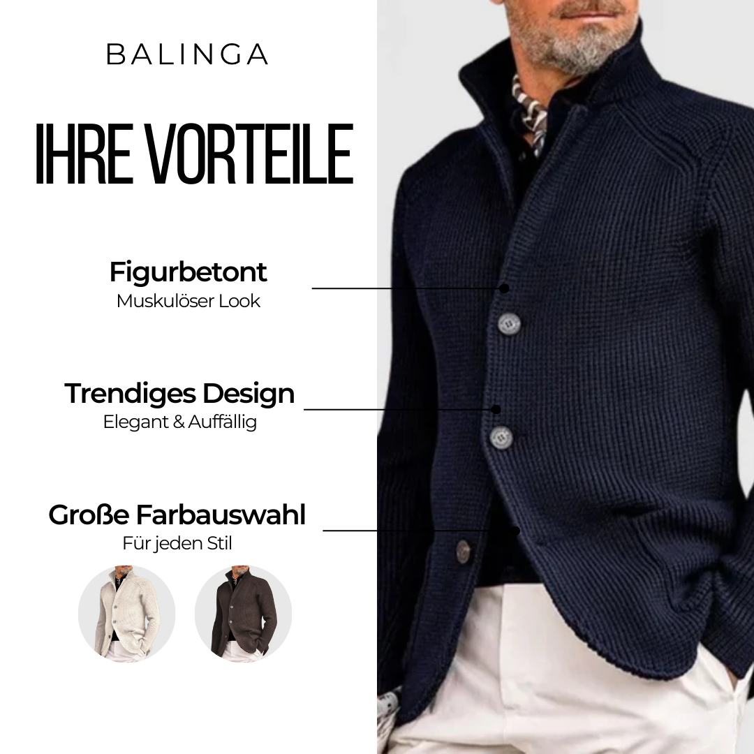 Luca™ | Raffinierter Herren-Cardigan