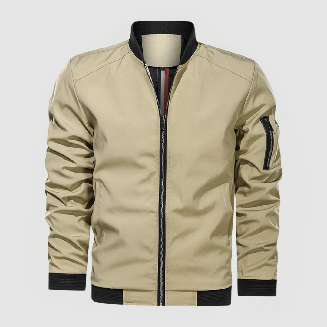 Max™ - Metallic-Bomberjacke