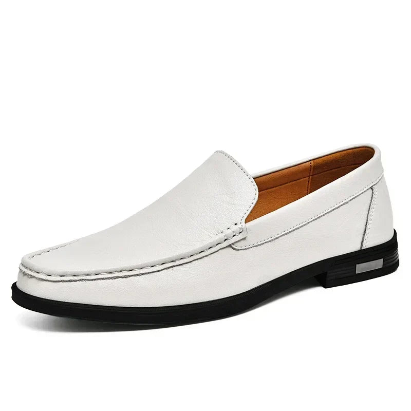 Tim™ – Glänzende Leder-Loafer