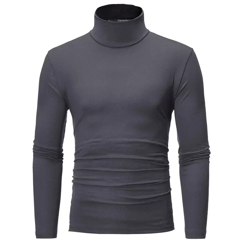 Leon™ – Klassischer schmaler Rollkragenpullover