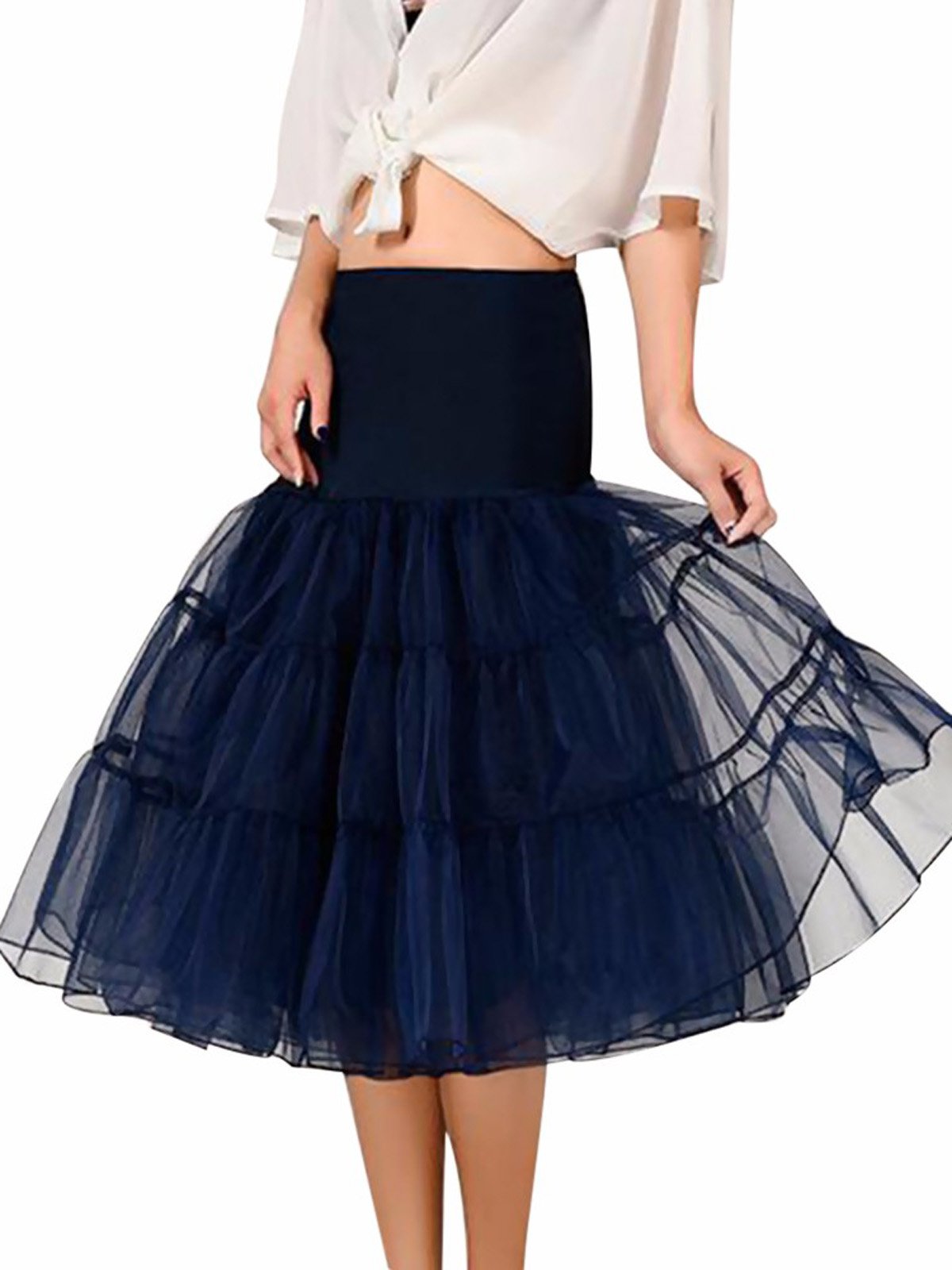 1950ER PETTICOAT TUTU KRINOLINE UNTERROCK