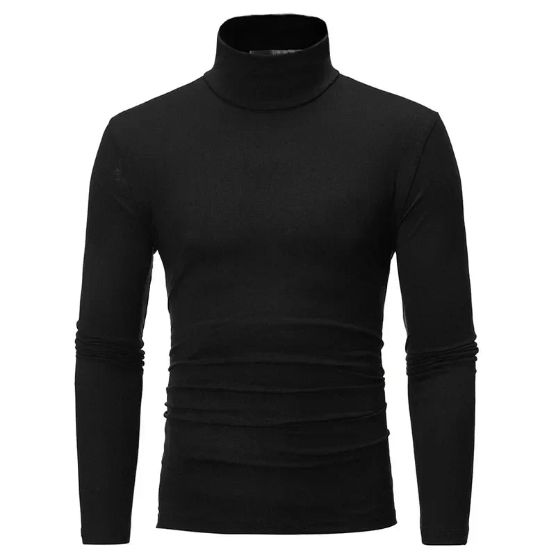 Leon™ – Klassischer schmaler Rollkragenpullover