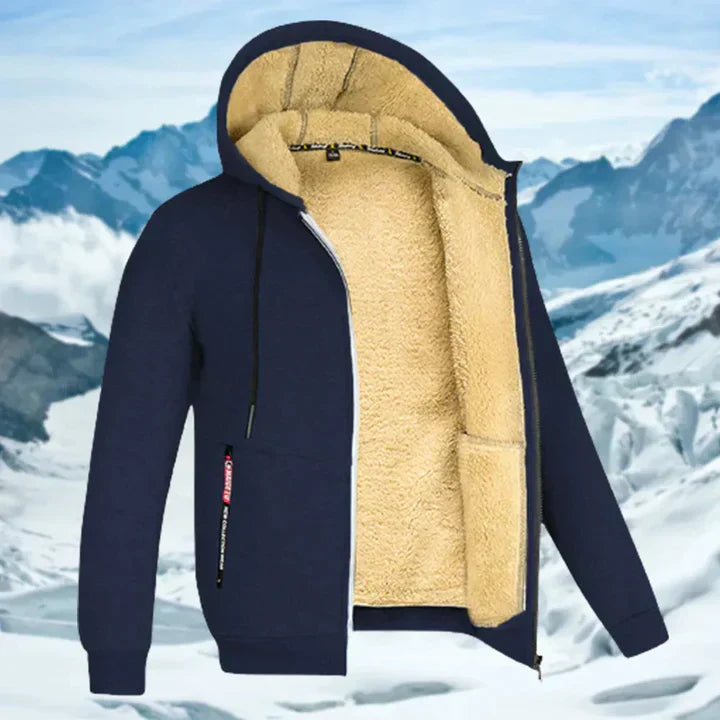 Gilben - Herren Winterjacke mit Kapuze und Fleece