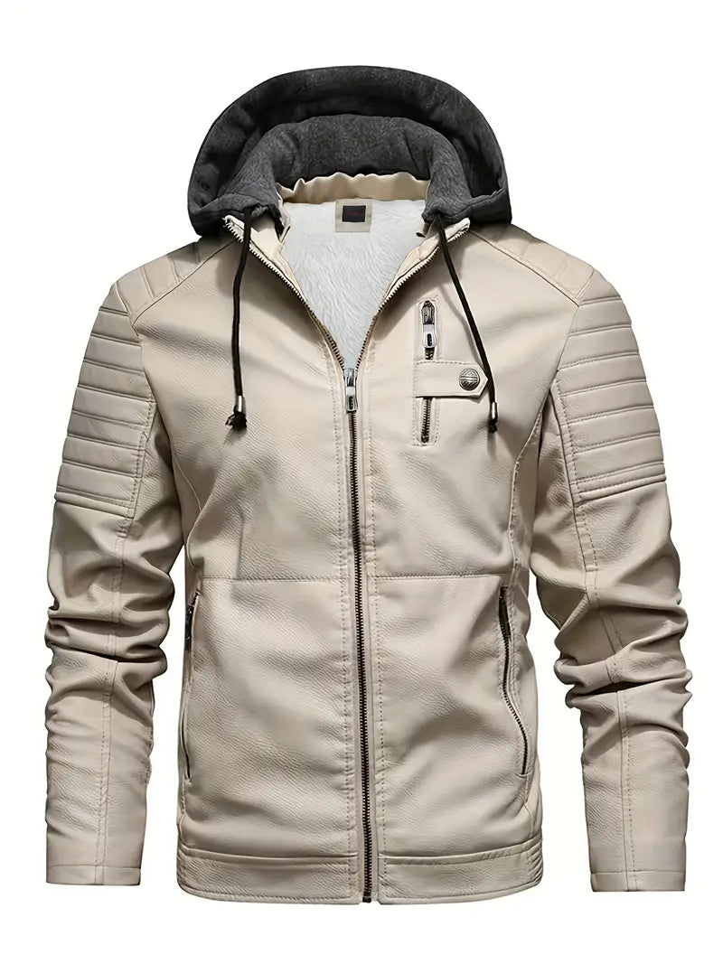 Tim™ -Die Stilvolle Winterlederjacke