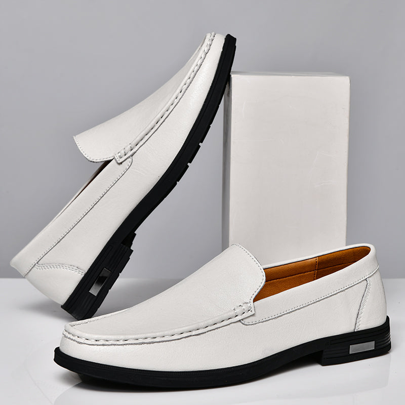 Tim™ – Glänzende Leder-Loafer