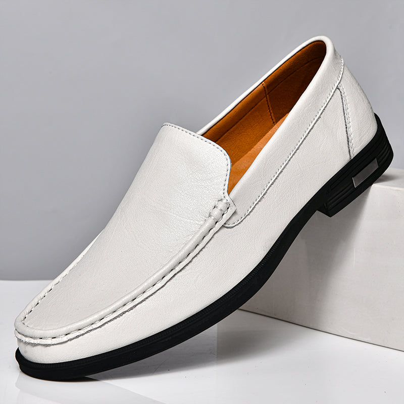 Tim™ – Glänzende Leder-Loafer