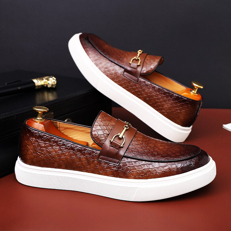 Leon™ - NoirVerde Couture Loafer